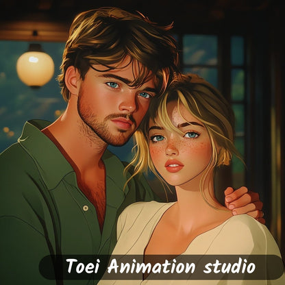 Couple Stylized Portrait - Stylized Soul